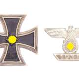 Eisernes Kreuz 1. Klasse 1939 und Wiederholungsadler 1.Klasse - Foto 1