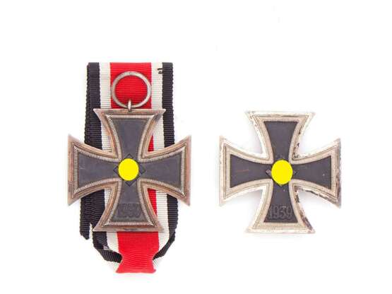 Eisernes Kreuz 1. und 2. Klasse 1939 des Herstellers 65 Klein & Quenzer - photo 1