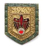 Gauleistungszeichen in Gold mit Eichenlaub 1943 - Standschützenverband Tirol-Vorarlberg - Foto 1