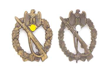 Infanterie-Sturmabzeichen in Bronze - Hersteller Josef Feix Söhne