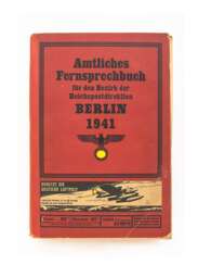 Amtliches Fernsprechbuch für den Bezirk der Reichspostdirektion Berlin 1941