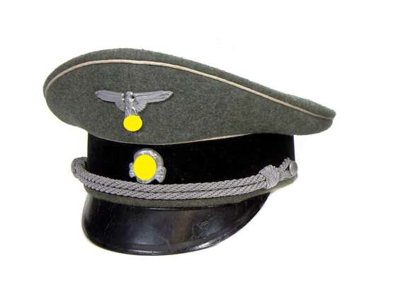 Waffen-SS, Schirmmütze für Offiziere der Infanterie - фото 1