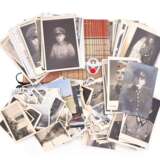 Wehrmacht, Konvolut von Fotos, Feldpostkarten, Propagandakarten und ein Polizei-Fotoalbum - Foto 1