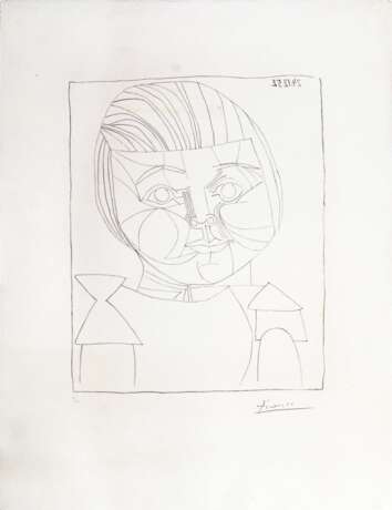 Pablo Picasso. Paloma 24.12.52 - Foto 1