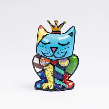 Romero Britto. Katze 'Royalty Cat' - фото 1