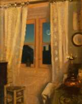 Interieur und Mondsichel