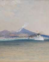 S.M.Y Hohenzollern verlässt Neapel