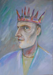 man with crown