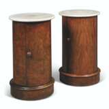 TWO VICTORIAN CYLINDRICAL POT CUPBOARDS - фото 1