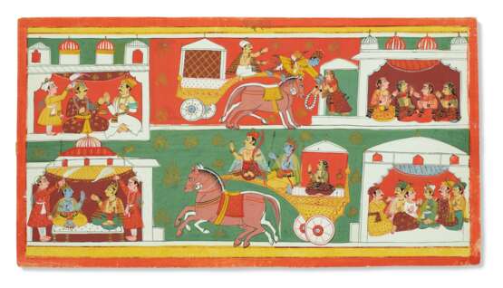 AN ILLUSTRATION FROM A RAMAYANA SERIES - photo 1