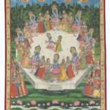 A PICCHVAI DEPICTING THE RASALILA - фото 1