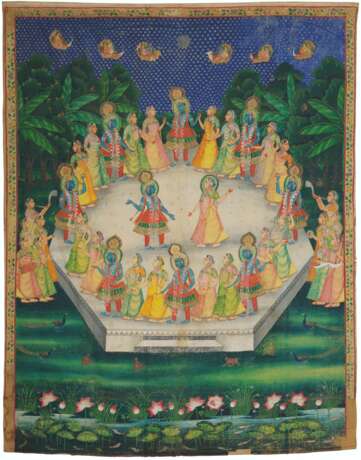 A PICCHVAI DEPICTING THE RASALILA - photo 1