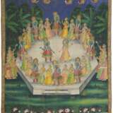A PICCHVAI DEPICTING THE RASALILA - фото 1