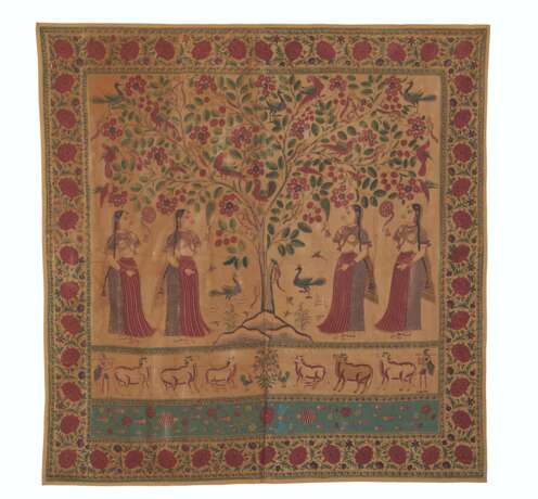A PICCHVAI DEPICTING GOPIS - photo 1