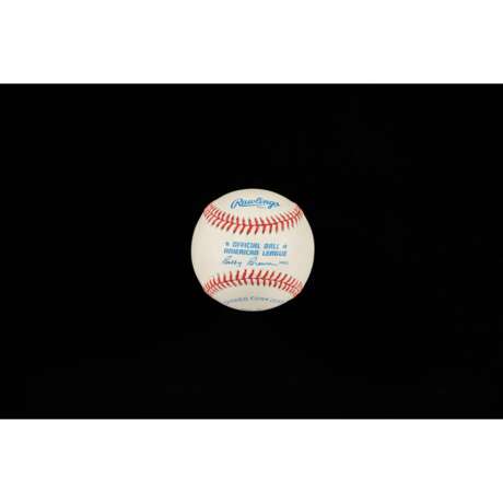 Commissioner Peter Ueberroth Single Signed Baseball - photo 2