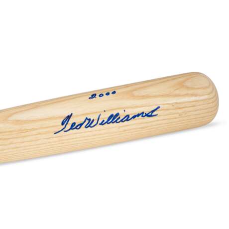 Ted Williams Autographed Baseball Bat Inscribed to George Bush - фото 4