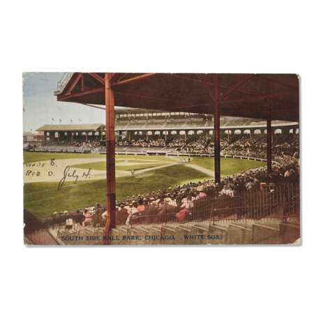 Collection of (33) Vintage Baseball Souvenir Postcards c.1910-50 - Foto 6