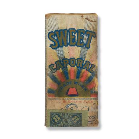 Pair of Sweet Caporal Tobacco Cigarette Packages c.1910-20s - photo 1