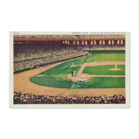 Collection of (33) Vintage Baseball Souvenir Postcards c.1910-50 - Foto 17