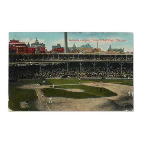 Collection of (33) Vintage Baseball Souvenir Postcards c.1910-50 - Foto 18