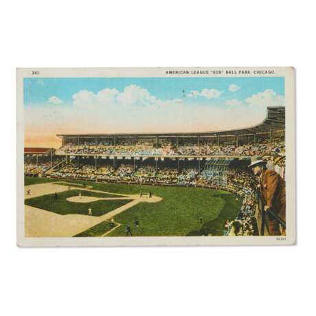 Collection of (33) Vintage Baseball Souvenir Postcards c.1910-50 - фото 20