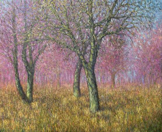 “SPRING IN A YOUNG FOREST” Landscape painting 2015 год - photo 1