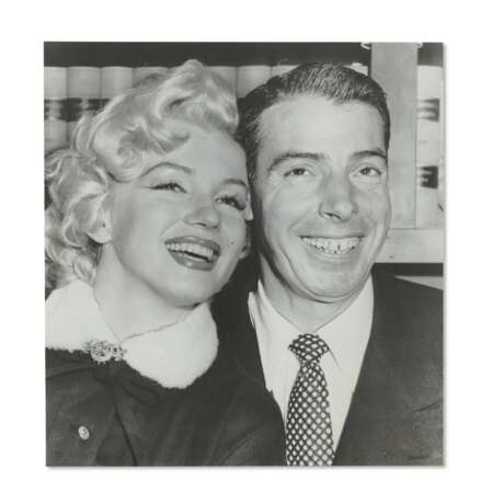 1954 Joe DiMaggio and Marilyn Monroe Photograph - photo 1