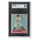 Oustanding 1933 Goudey Lou Gehrig #92 (SGC 9 MINT)(One of three highest graded) - фото 1