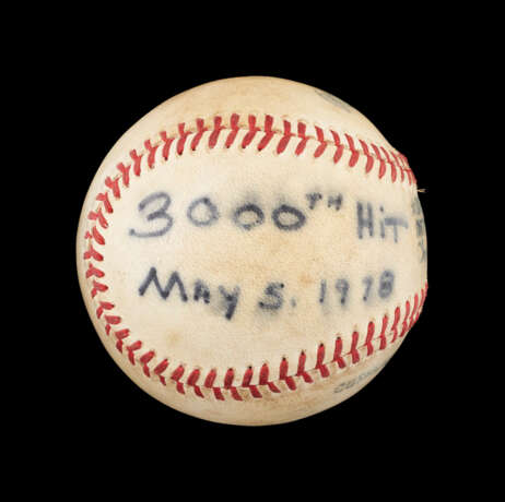 Historic May 5, 1978 Pete Rose Autographed and Inscribed 3,000th Hit Baseball (PSA/DNA)(Karolyn Rose provenance) - photo 1