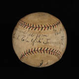 Very Rare 1926 Hughie Jennings Single Signed Baseball With `Eh Yah" Inscription - photo 1