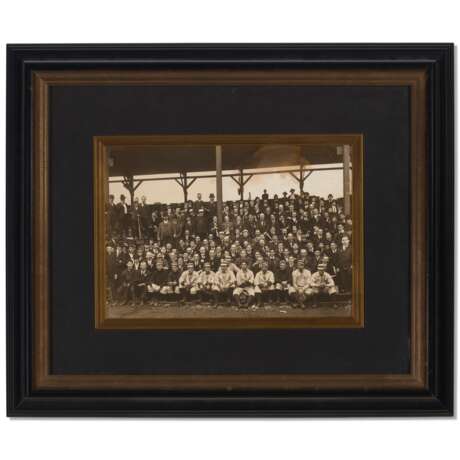 Scarce 1903 Boston Red Sox and Royal Rooters World Series Photograph - Foto 1