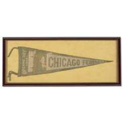 Scarce 1914 Chicago &quot;Chi-Feds&quot; Federal League Souvenir Pennant