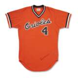 1980 Earl Weaver Baltimore Orioles Professional Model Alternate Jersey with Custom Cigarette Pocket (MEARS A10) - photo 1