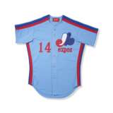 1984 Pete Rose Montreal Expos Professional Model Road Jersey (SGC/Grob: VG) - photo 1