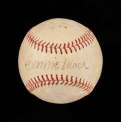 Connie Mack Single Signed Baseball c.1936 (PSA/DNA 6 EX-MT)
