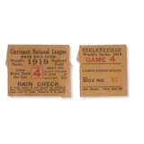 1919 World Series Game (7) Ticket Stub - Foto 1