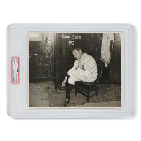 Babe Ruth Final Appearance at Yankee Stadium c.1948 (Joe DiMaggio Collection)(PSA/DNA Type I) - Foto 1