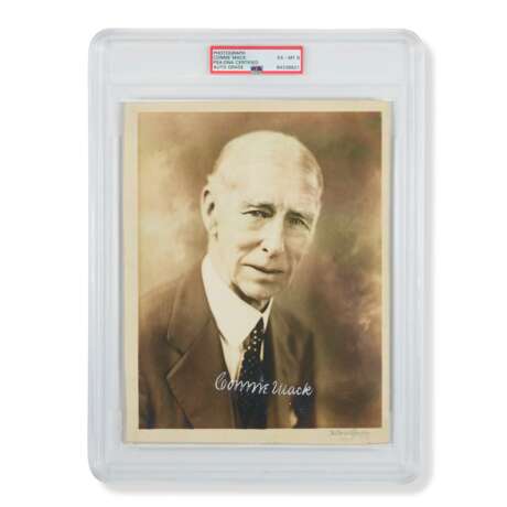 Connie Mack Signed Photograph by H.M. Wagner (PSA/DNA 6 EX-MT) - фото 1