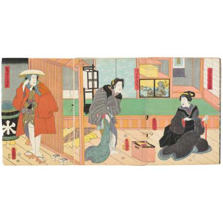 Utagawa, Toyokuni. UTAGAWA TOYOKUNI (1769-1825) - фото 10
