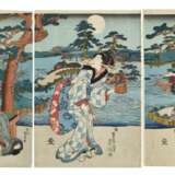 Utagawa, Kunisada. UTAGAWA KUNISADA (1786-1864) AND UTAGAWA SADAHIDE (1807-1873) - фото 1