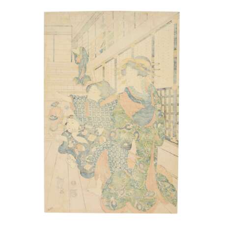 Utagawa, Kunisada. UTAGAWA KUNISADA (1786-1865) - Foto 3