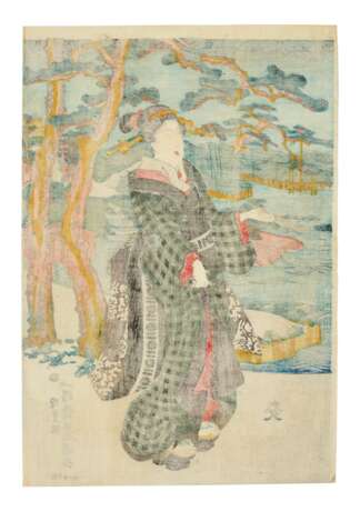 Utagawa, Kunisada. UTAGAWA KUNISADA (1786-1864) AND UTAGAWA SADAHIDE (1807-1873) - Foto 4