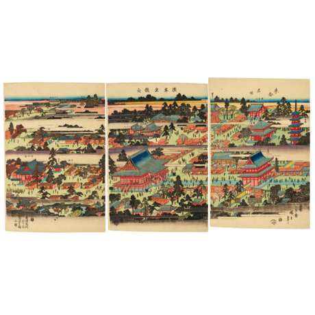 Utagawa, Hiroshige. UTAGAWA HIROSHIGE (1797-1858)` - Foto 1