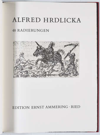 Alfred Hrdlicka. Portfolio on the revolution 1848 - Foto 5