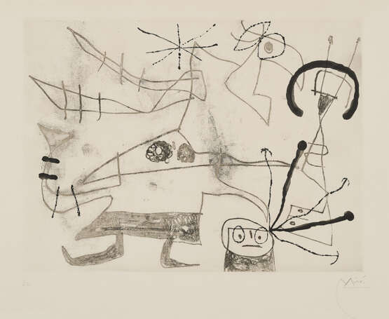 Joan Miró. Femme-Oiseau I - Foto 1