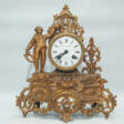 Антикварные каминные часы,1850-1865 гг. - Kauf mit einem Klick