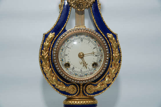 Mantel clock “Antique watches, EMPIRE, RARE !!!!”, Cobalt, United Kingdom, 1950 - photo 3