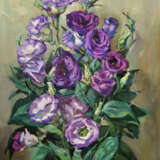 Oil painting “Eustoma”, Canvas on the subframe, Oil, Realist, Russia, 2021 - photo 1