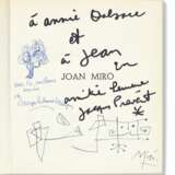 Prevert, Jacques. JOAN MIR&#211; (1893-1983), JACQUES PR&#201;VERT (1900-1977) et GEORGES RIBEMONT-DESSAIGNES (1884-1974) - photo 1