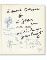 JOAN MIRÓ (1893-1983), JACQUES PRÉVERT (1900-1977) et GEORGES RIBEMONT-DESSAIGNES (1884-1974)